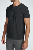 Men's Crew Neck Stripe Tee - view 8