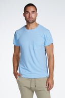 Men's Linen Blend Pocket Tee - view 4
