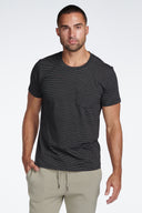 Men's V-Pocket Stripe Tee - view 23