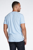 Men's Cotton Linen V-Neck Tee - view 18