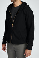 Men's Soft Knit Melange Zip Front Hoodie - view 27