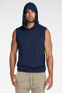 Men's Sleeveless Tri-Blend Hoodie — Mika Jaymes (view 4)
