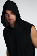 Men's Sleeveless Tri-Blend Hoodie - view 12