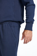 Men's Briggs Velour Back French Terry Crew Neck Sweatshirt - view 4