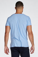 Men's Cotton Linen Patch Sleeve Tee - view 22