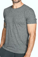 Men's Brolin Raw Neck Crew Stripe Tee - view 16