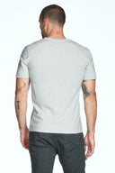 Men's Princeton Wide Pocket V-Neck Stripe Tee - view 4