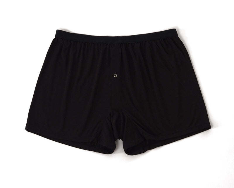 Men's Modal Boxer — Black