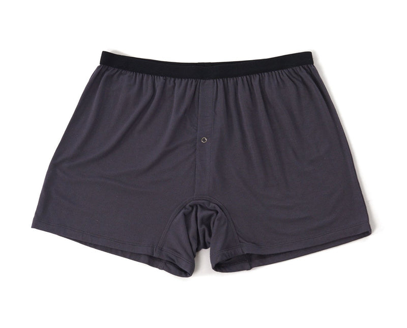 Men's Modal Boxer — Graphite