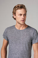 Men's Crew Neck Stripe Tee - Mini Stripe - view 4