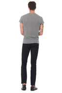 Men's Novelty Texture Crew Neck Tee - view 9