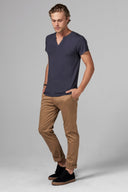 Men's Modal Cross V-Neck Tee - view 8