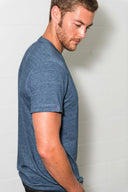Men's Tri-Blend Tab Sleeve Tee - view 5