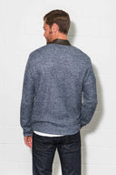 Men's Soft Knit Melange Bomber Jacket - view 26