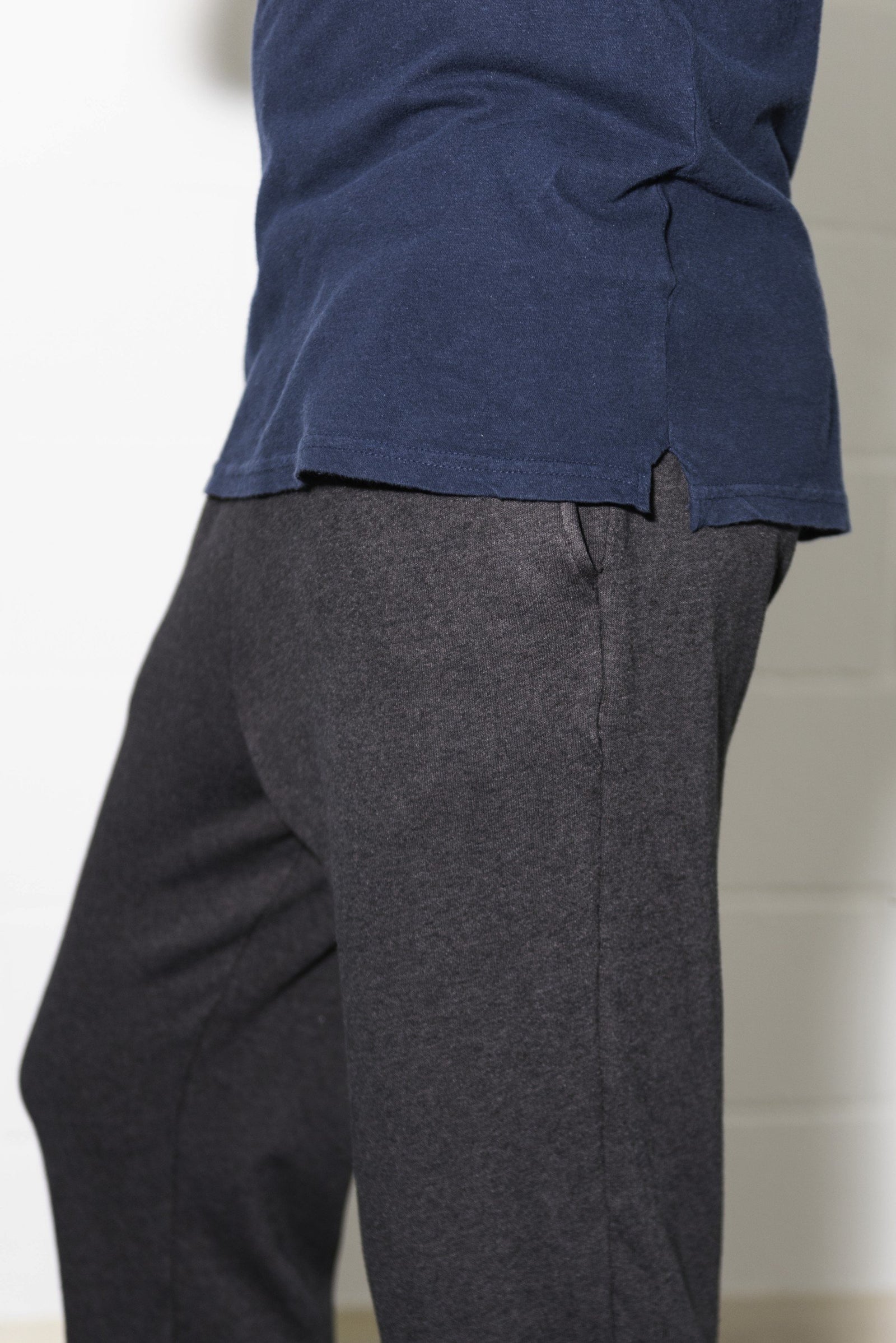 Men's French Terry Cut Off Raw Hem Sweatpant – Mika Jaymes