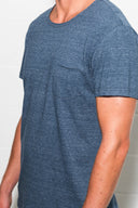 Men's Jersey Crew Neck Pocket Sailor Tee - view 12