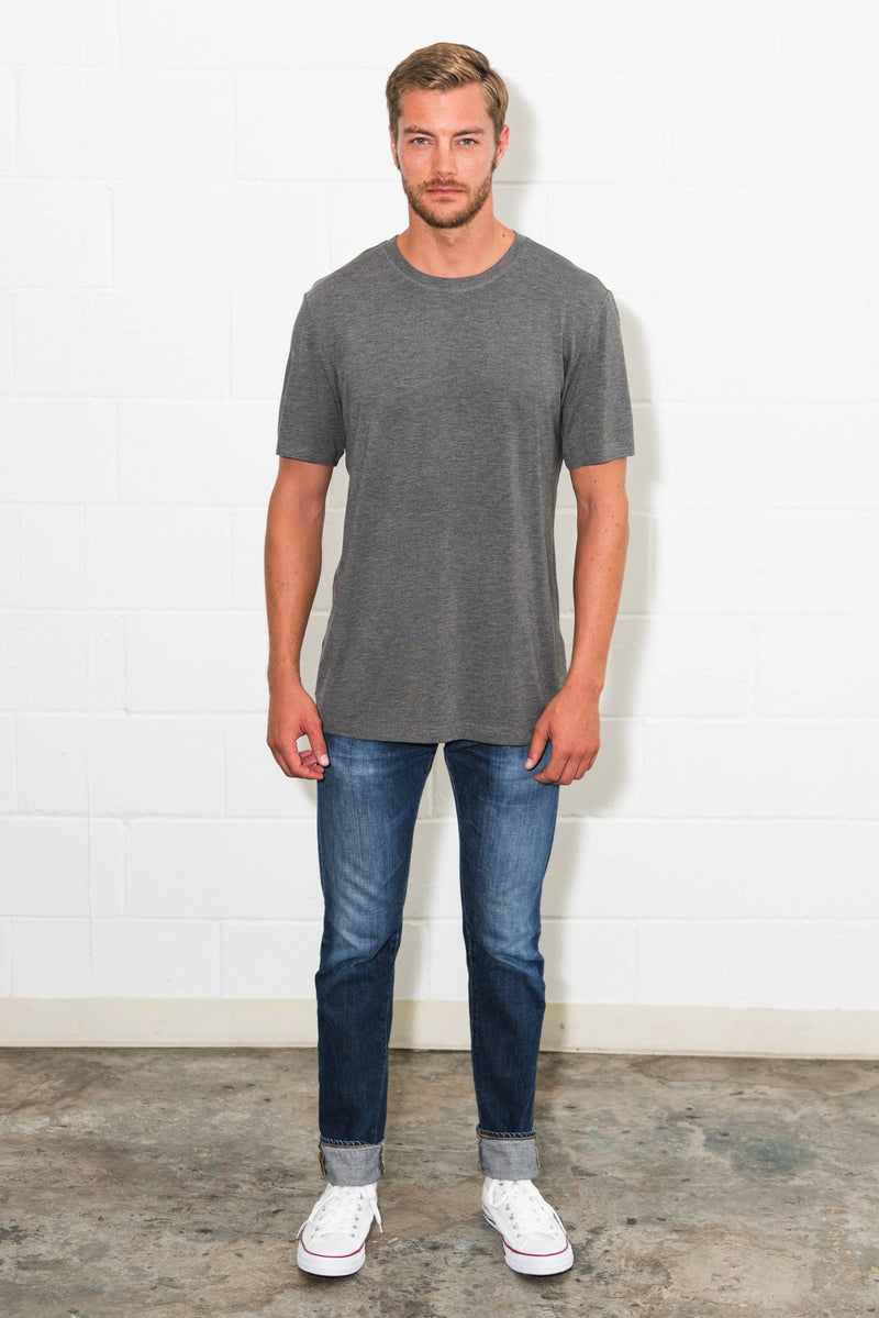 Men's Modal Fabric Oversized Crew Fashion Tee – Mika Jaymes
