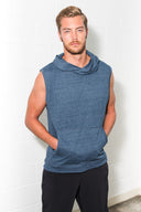 Men's Sleeveless Tri-Blend Hoodie - view 28