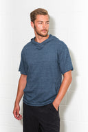 Men's Jersey Tee Kangaroo Pocket Hoodie - view 16