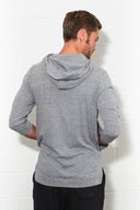 Men's 3/4 Sleeve Cowl Neck Visor Hoodie - view 16