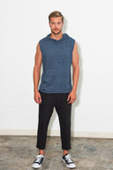 Men's Sleeveless Tri-Blend Hoodie - view 16