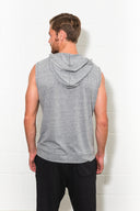 Men's Sleeveless Tri-Blend Hoodie - view 27
