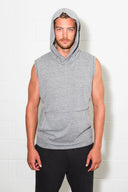 Men's Sleeveless Tri-Blend Hoodie - view 18
