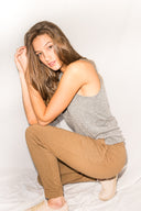 Women's Novelty Texture Tank - Melange - view 5
