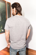 Men's Jersey Crew Neck Curved Pocket Tee - view 7