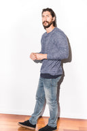Men's Soft Knit Melange Pullover Sweater - view 16