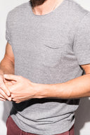 Men's Jersey Crew Neck Pocket Sailor Tee - view 13