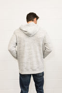 Men's Soft Knit Melange Zip Front Hoodie - view 16