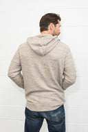 Men's Soft Knit Melange Zip Front Hoodie - view 21