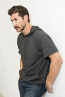 Men's Jersey Tee Kangaroo Pocket Hoodie - view 15