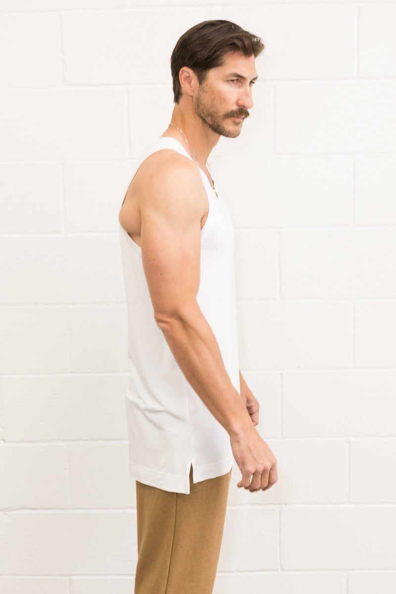 Men's Modal Hi-Lo Tank