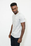 Men's Soft Knit Melange Short Sleeve Crew Tee - view 19