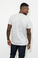 Men's Soft Knit Melange Short Sleeve Crew Tee - view 25