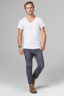 Men's Heavy Cotton V-Neck Tee - view 5