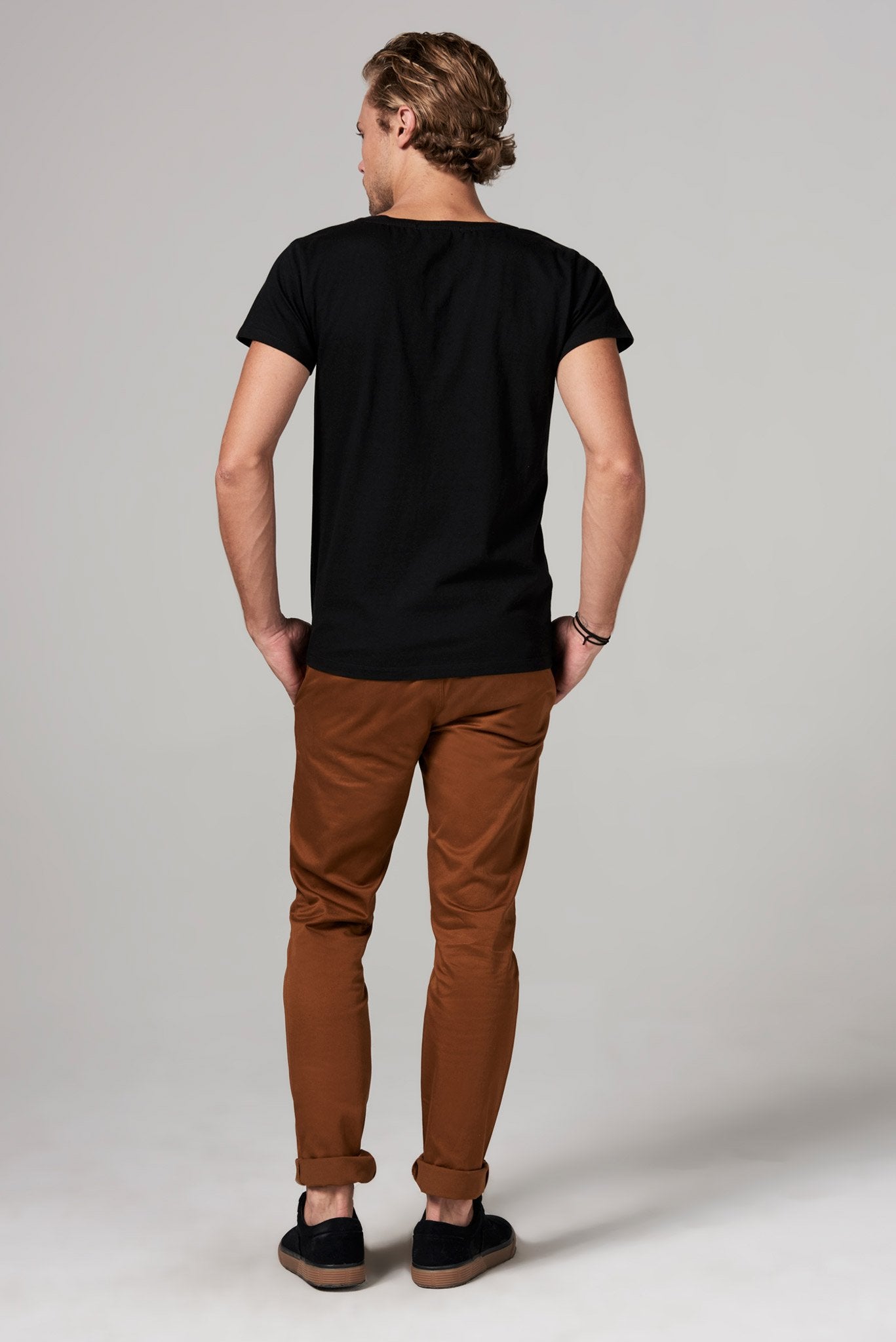 Men's Heavy Cotton Wide Neck Tee – Mika Jaymes