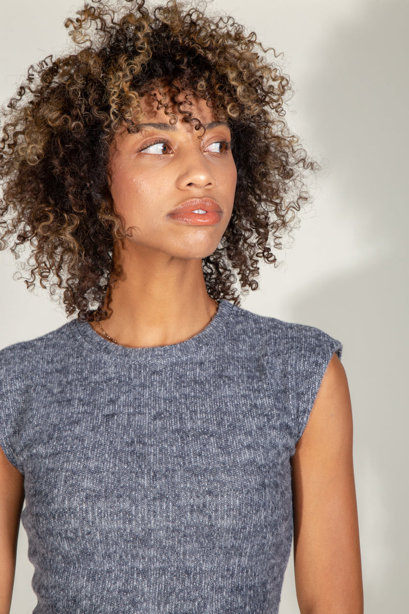 Women's Lina Soft Knit Sweater Dress — Navy
