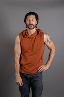 Men's Sleeveless Tri-Blend Hoodie - view 5