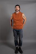 Men's Sleeveless Tri-Blend Hoodie - view 7