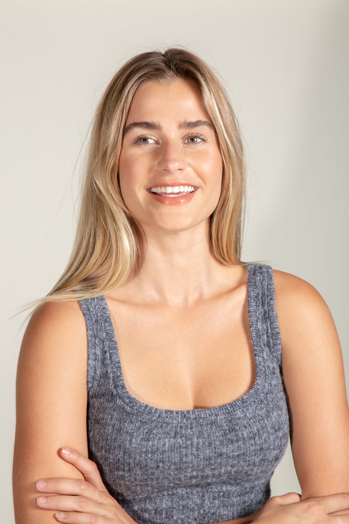 Quinn Cropped Soft Knit Sweater Tank – Mika Jaymes