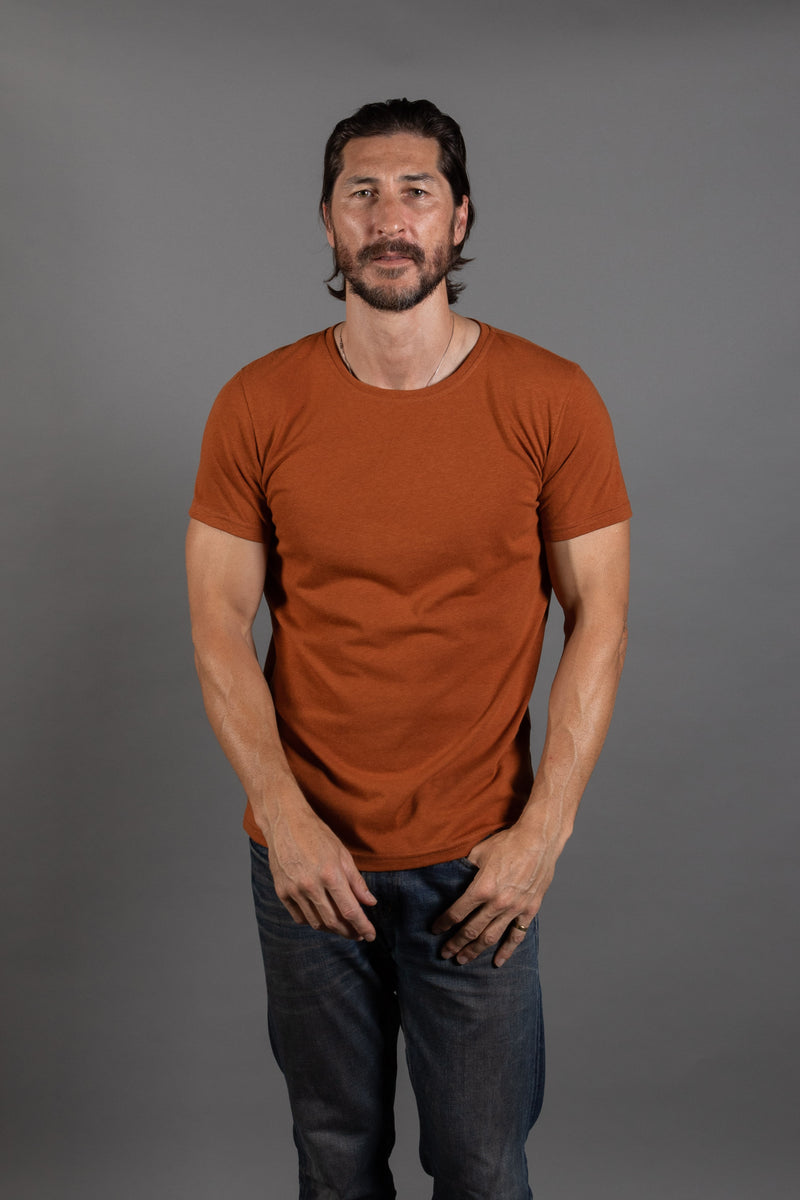 Men's Tri-Blend Crew Tee — Antique