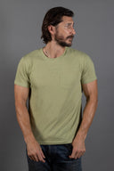 Men's Tri-Blend V-Pocket Tee — Mika Jaymes (view 2)
