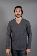 Spencer Herringbone V-Neck Sweater - view 7