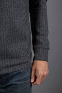 Spencer Herringbone V-Neck Sweater - view 10