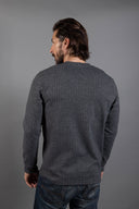 Spencer Herringbone V-Neck Sweater - view 11