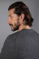 Spencer Herringbone V-Neck Sweater - view 12