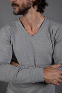 Westin Herringbone V-Neck Sweater - view 2